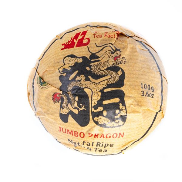 Спеціальний чай "Пу Ер Шу пресований "Великий Дракон" (туо ча), 100 г