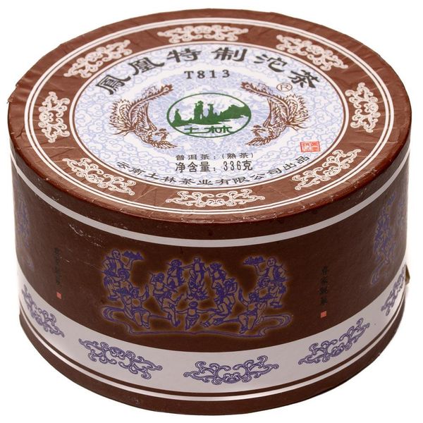 Специальный чай "Пу Эр Шу прессованный "Тулинь Тэчжи 813" (туо ча 336 г), 336 г
