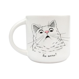 Чашка "Здивований кіт"
